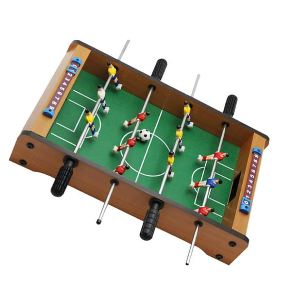 Mini Futbolín de Sobremesa Juego de Mesa Portátil de Interior para Niños y  Adultos 51 x 31 x 10 cm - Costway