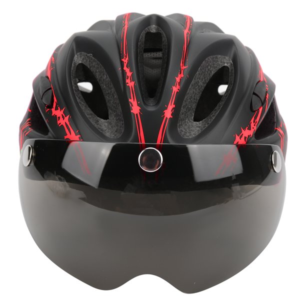 Casco de bicicleta Tamaño adulto Casco de bicicleta de montaña Tamaño  ligero 59-61 cm Cascos deportivos Tamaño ajustable, Casco de bicicleta al  aire Negro shamjiam Gorro de ciclismo