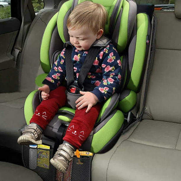 Protector de asiento de coche para bebé, alfombrilla protectora