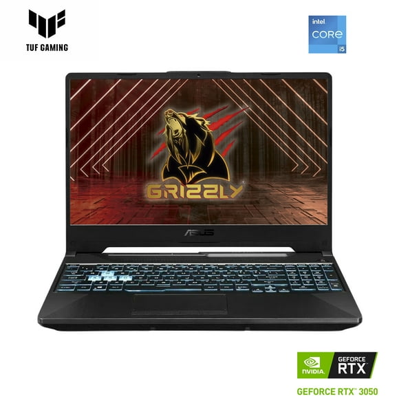 laptop asus asus gaming tuf core i5 11260h 512gb ssd 8gb ddr4 156fhd w10h negro rtx 3050 fx506hcws53