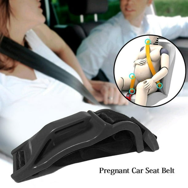 Ajustador de cinturón de seguridad para coche, hebilla de cinturón de  seguridad para embarazadas, maternidad, vientre