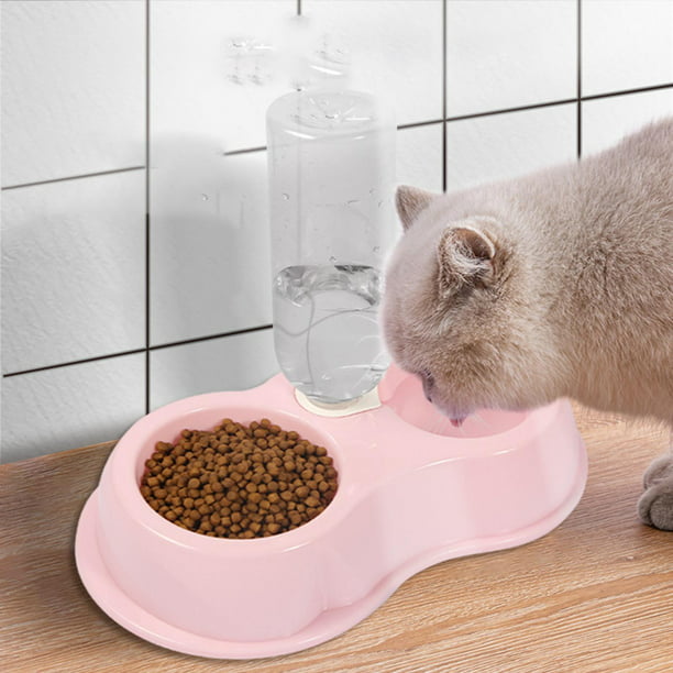 Comedero automático para mascotas de 3,5 l, para gatos, recipiente para  gatos, dispensador para gato Yuyangstore Alimentador Automático