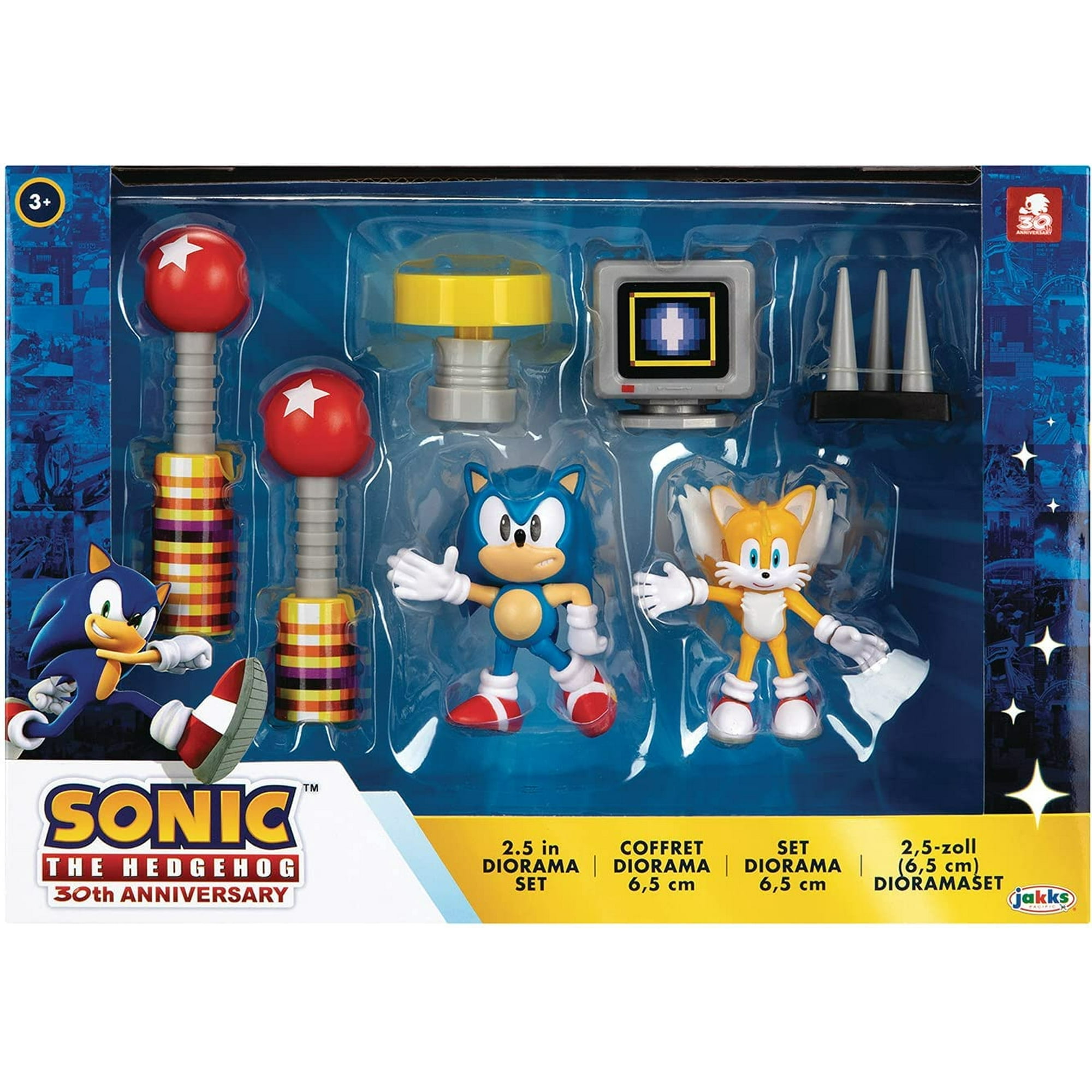  Sonic Prime Figuras de 2.5 Multipack Wave 2 : Juguetes y Juegos