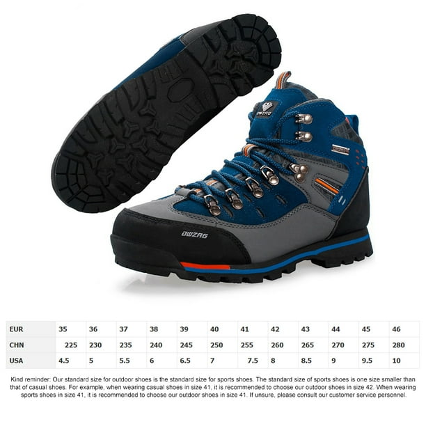 Zapatos de Senderismo Zapatos de Montañismo Antideslizantes para Hombres  Fitness Casual (Azul 40) Likrtyny Tenis De Mujer Tenis De Hombre