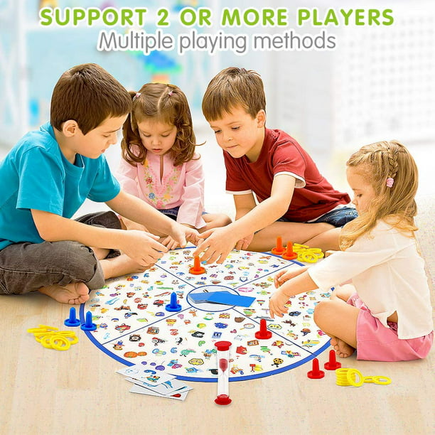Juegos de mesa, juegos educativos Little Detective Juegos de mesa para  niños Fiesta de juguetes familiares, Juegos a juego Juguetes para niños  Regalos para niños pequeños de 3 a 9 años Niños