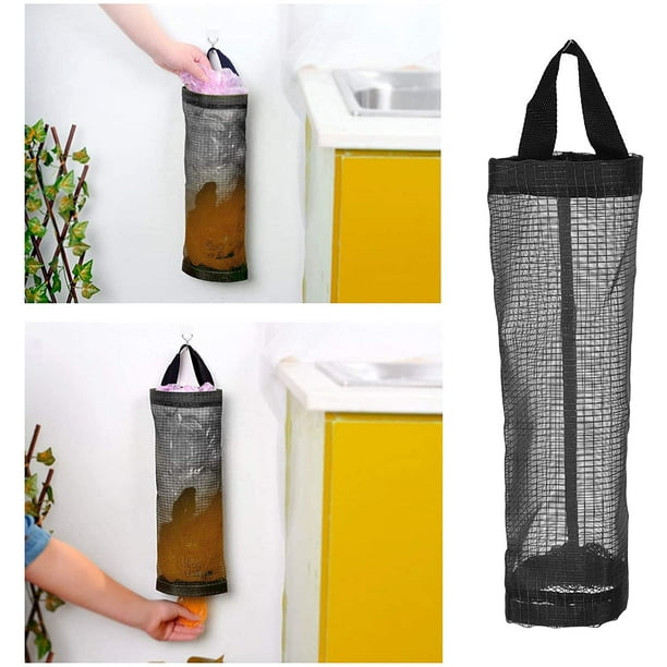 Dispensador de bolsas de basura para cocina, organizador de plástico para  el hogar, almacenamiento de comestibles