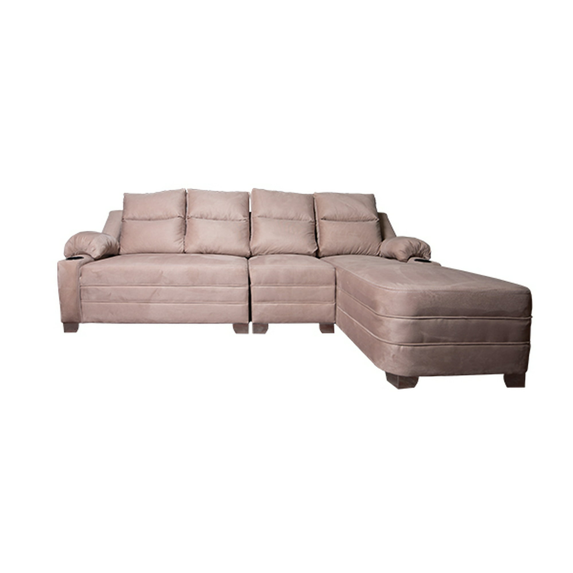 Sala esquinera comoda moderna arizona rosa r21 r21 muebles arizona modeno esquinera