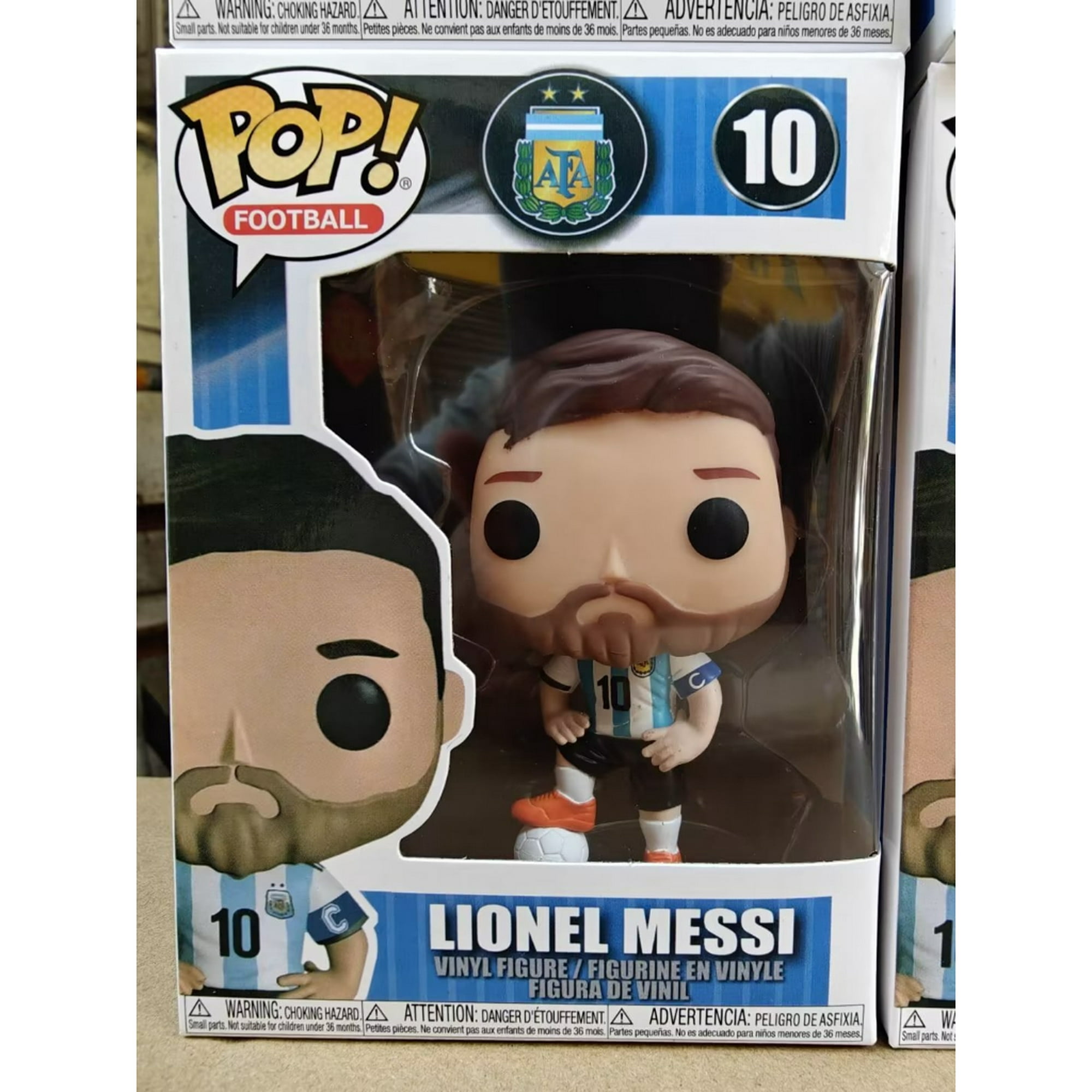 Funko Pop ! Argentina Lionel Messi Jugador De Fútbol FIFA Copa Del Mundo De  Vinilo Figura De Acción Juguetes Modelo Muñecas