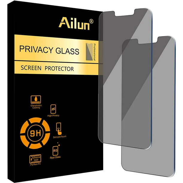  Paquete de 1 + 1 protector de pantalla de privacidad