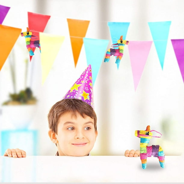 Fun Express - Mini piñata de monstruo para cumpleaños - Decoración de  fiesta - Decoración general - Pinatas - Cumpleaños - 1 pieza