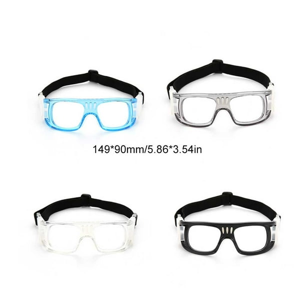 Qarigey Gafas deportivas para hombre, gafas protectoras lavables  reutilizables, gafas de baloncesto , montura de PC, gafas con correa Type2  NO2