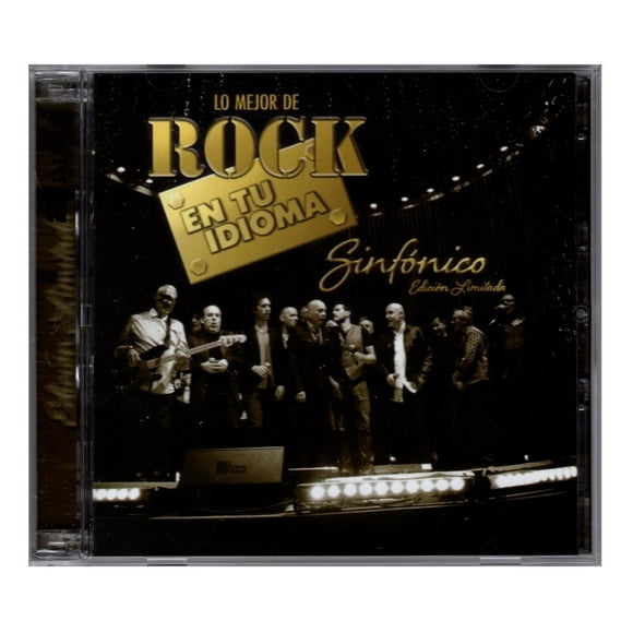 lo mejor rock en tu idioma sinfonico limitada cd  dvd sony cd  dvd