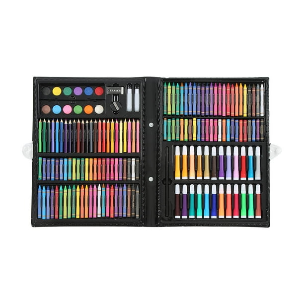  Colorations - Estuche para artistas creativos - 150 piezas -  Marcadores, crayones, lápices de colores, papel, set de arte para niños,  kit de colorear, lavable : Arte y Manualidades