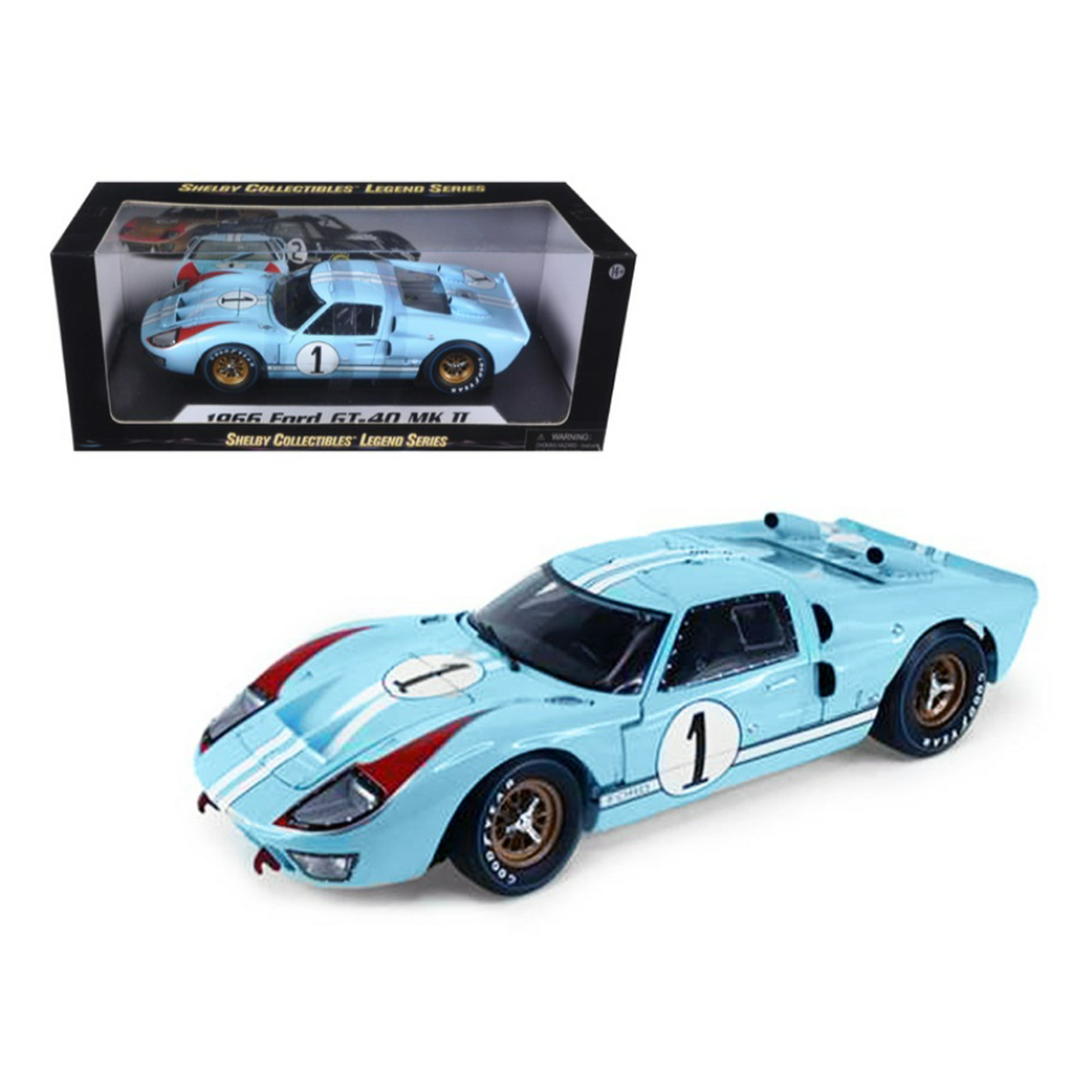 Jada Ford GT (GT40) Blue / White Fast & Furious (1/24) (97177)