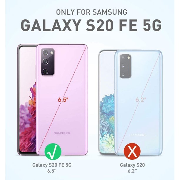 Samsung Funda transparente para Galaxy S20 FE 5G (versión de EE. UU.)