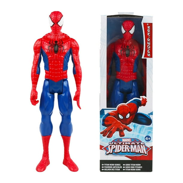 Figura de acción de la serie Titan Hero Ultimate Spider-man, muñeco de  Spiderman de 30cm, Superhéroes, juguetes de regalo de Navidad para niños  Fivean unisex