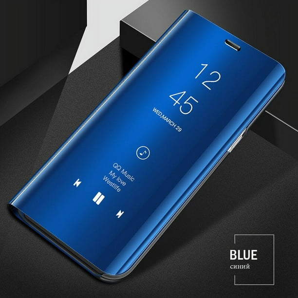 Funda con tapa Xiaomi 13T y Pro Espejo Azul.