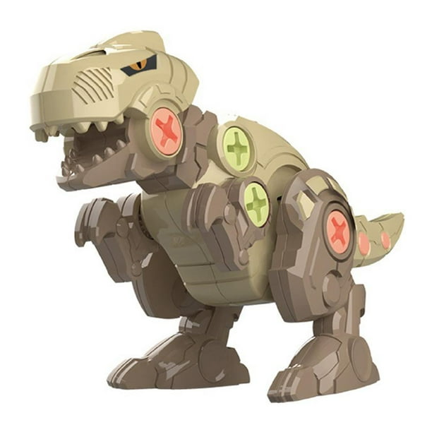 Juguete de dinosaurio robot desmontable 5 en 1 DIY juguetes de construcción  para niños de 3 a 5 años