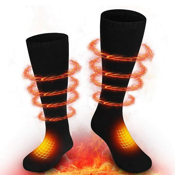 Calcetines térmicos para hombre/mujer calcetines eléctricos de
