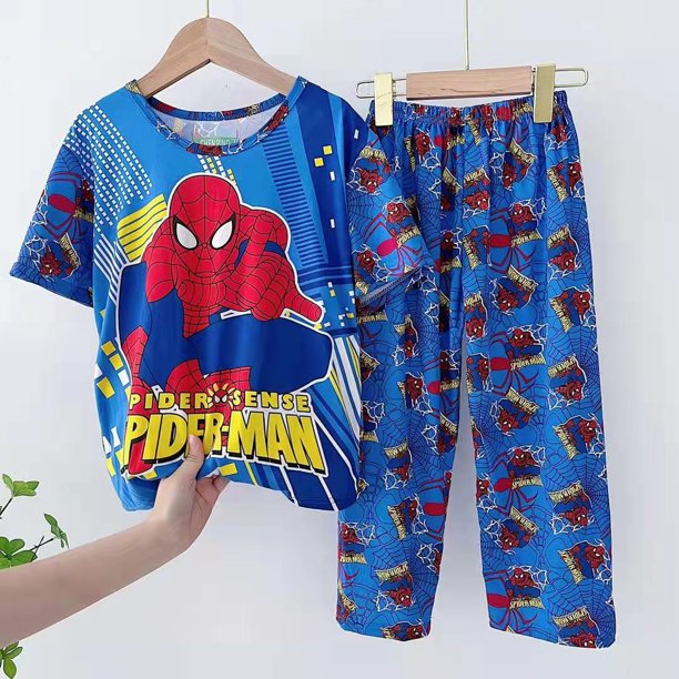 Pijama de Spiderman Marvel Conjunto de pijamas para niños Niños