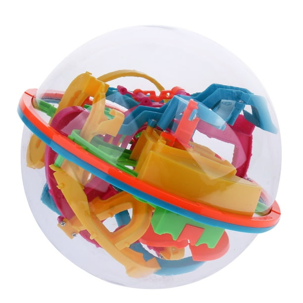  Laberinto 3D Bola 3D Laberinto Bola Puzzle Juguete 100 Barreras  Laberinto Magia Intelecto Bola Equilibrio Laberinto Bola Puzzle : Juguetes  y Juegos