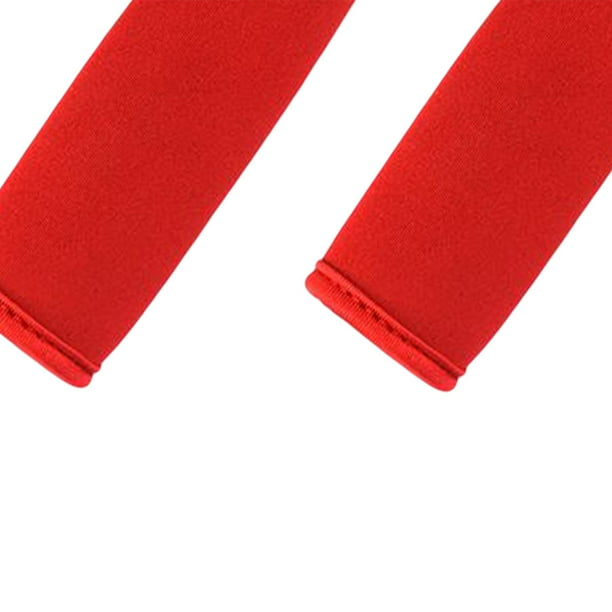 Paquete de 2 fundas para cochecito de bebé, cubierta de manillar para  cochecito de bebé, barra de parachoques a prueba de polvo (rojo)