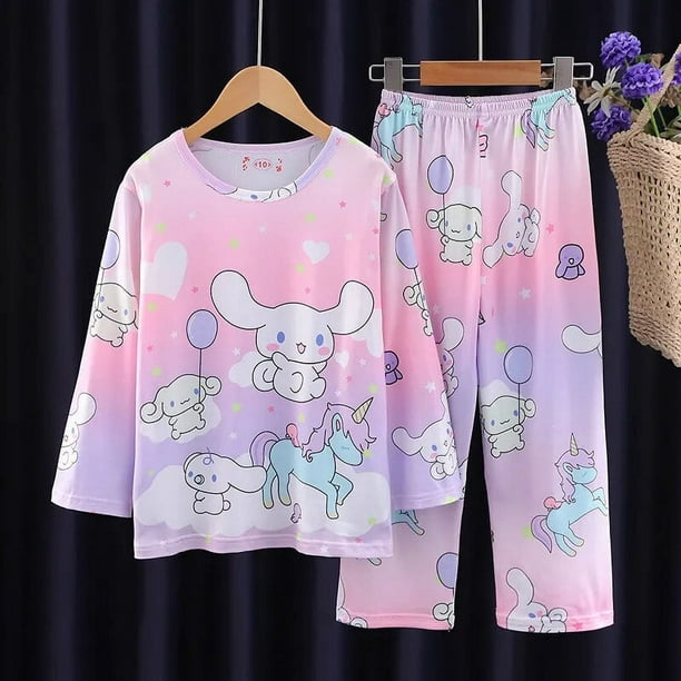 Hello Kitty cotton long pyjama  Pijamas mujer verano, Pijamas femeninas,  Moda actual