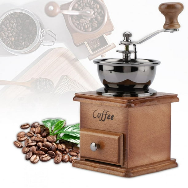 Molinillo de café manual para café, cacao, pimienta, especias, portátil,  molinillo de nueces de grano de café, para el hogar, cocina, café