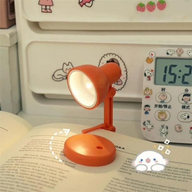 Lámpara de escritorio plegable USB Linterna Luz de libro de lectura Luz  nocturna de 3 velocidades (rosa) Ehuebsd Para estrenar
