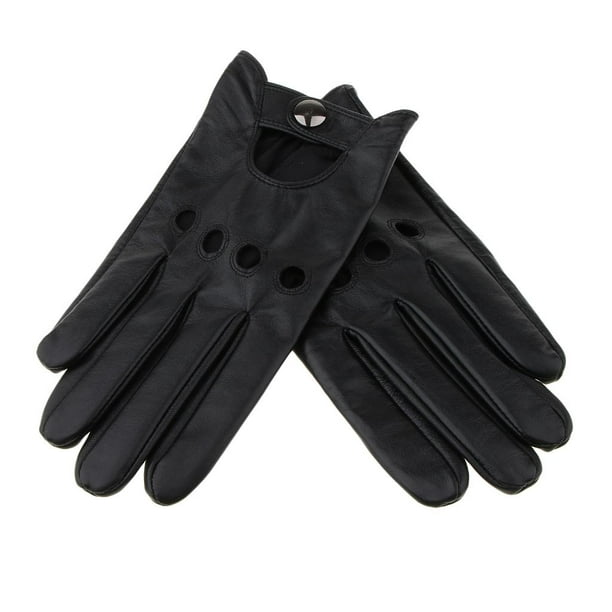 Guantes de moto de cuero genuino para hombre, equipo de carreras de  carretera, guantes de invierno, negro, gris, verde, Verano - AliExpress