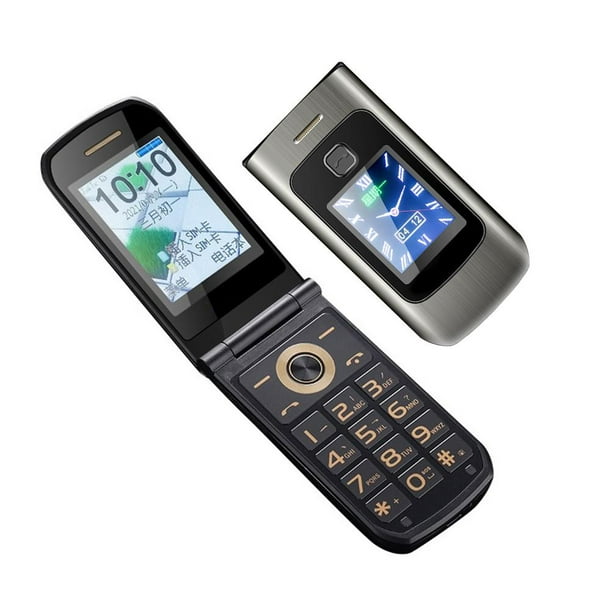Desbloquear robusto teléfono móvil para ancianos GSM 2G tarjeta Dual  teléfono móvil botón grande SOS linterna teléfono móvil barato teclado ruso  - AliExpress
