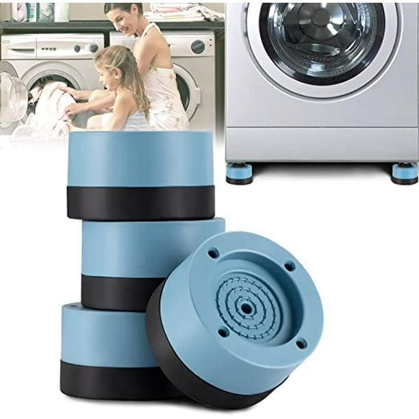 Almohadillas antivibración para lavadora, lavadora y secadora