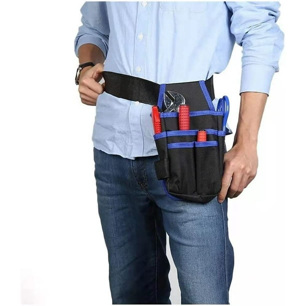 Cinturón de trabajo, práctico portaherramientas portátil, cinturones de  bolsa de taladro eléctrico, batería de litio, correa de herramientas para