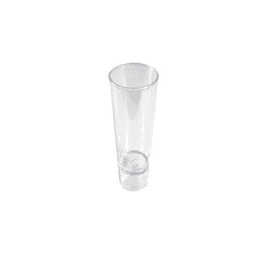 Dispensador de vasos desechables de 5 uds., a prueba de polvo, de plástico  (blanco)