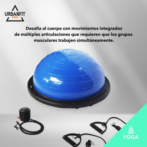 Pelota Pilates 65 Cm Azul Y Bomba para Inflar 81535 Voit Unisex