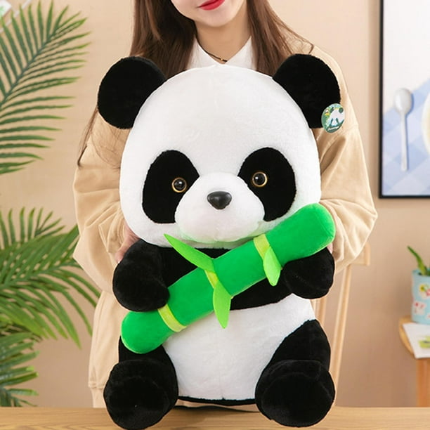 Muñeco de peluche de Panda lindo, juguete para dormir acompañado