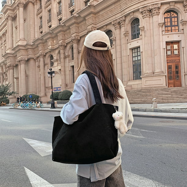 Bolsas de mano para mujer, bolsas de hombro de gran tamaño en mochila.