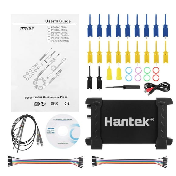 sweethay hantek6022bl digital oscilloscope portable pc based with 2 channels 20mhz usb oscilloscopes for automobile maintenance and diagnostic pantallas optoelectrónicas sweethay to00310100