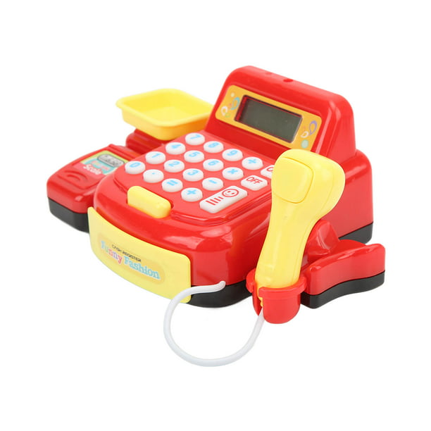 Juguete de caja registradora electrónica juguete de caja registradora que  desarrolla la comunicación tiene importancia educativa fácil de usar para  regalos exquisitos para ANGGREK Otros