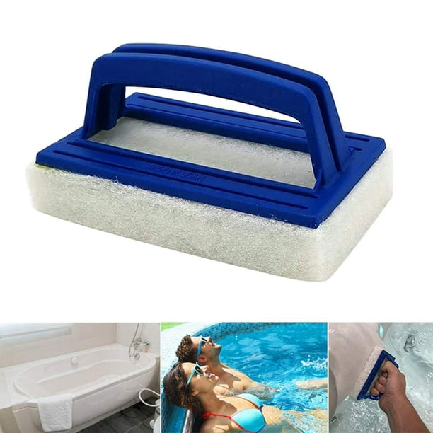 cepillo de mano para limpieza de piscinas