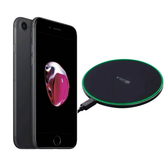smartphone iphone 7 32gb reacondicionado negro  cargador genérico apple iphone iphone 7