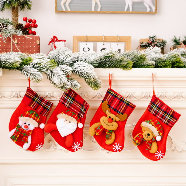 pago me quejo Jadeo Venta al por mayor de adornos navideños, medias, calcetines de caramelo,  decoraciones navideñas, dec JAMW Sencillez | Walmart en línea