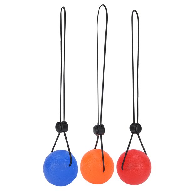 Pelota de ejercicio para muñeca y mano, pelota de agarre de silicona de 3  piezas, pelota de entrenamiento para rehabilitación de personas mayores,  pelota de ejercicio para dedos y manos adaptada para