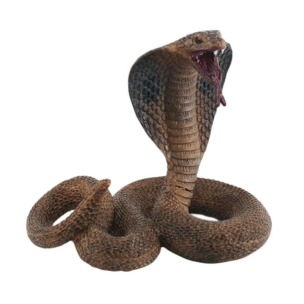 Juguete modelo de serpiente, juguete aterrador para trucos de Halloween,  juguete de serpiente aterrador para decoraciones de mesa Marrón claro  Sunnimix Juguetes de serpiente de simulación