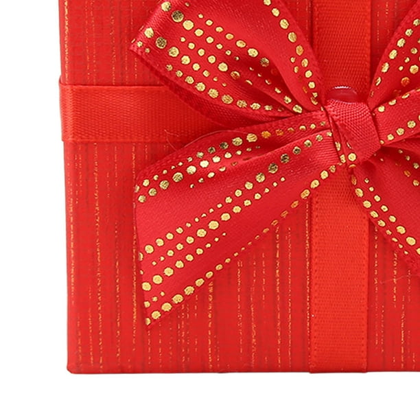  Bonita caja de regalo grande rectangular perfecta para envolver  regalos, ideal para Navidad, boda, regalo de cumpleaños : Salud y Hogar