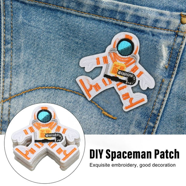 Parches de costura delicado y lindo parche de astronauta 20 piezas tamaño  compacto multifuncional para la decoración de la ropa del bolso ANGGREK  Otros