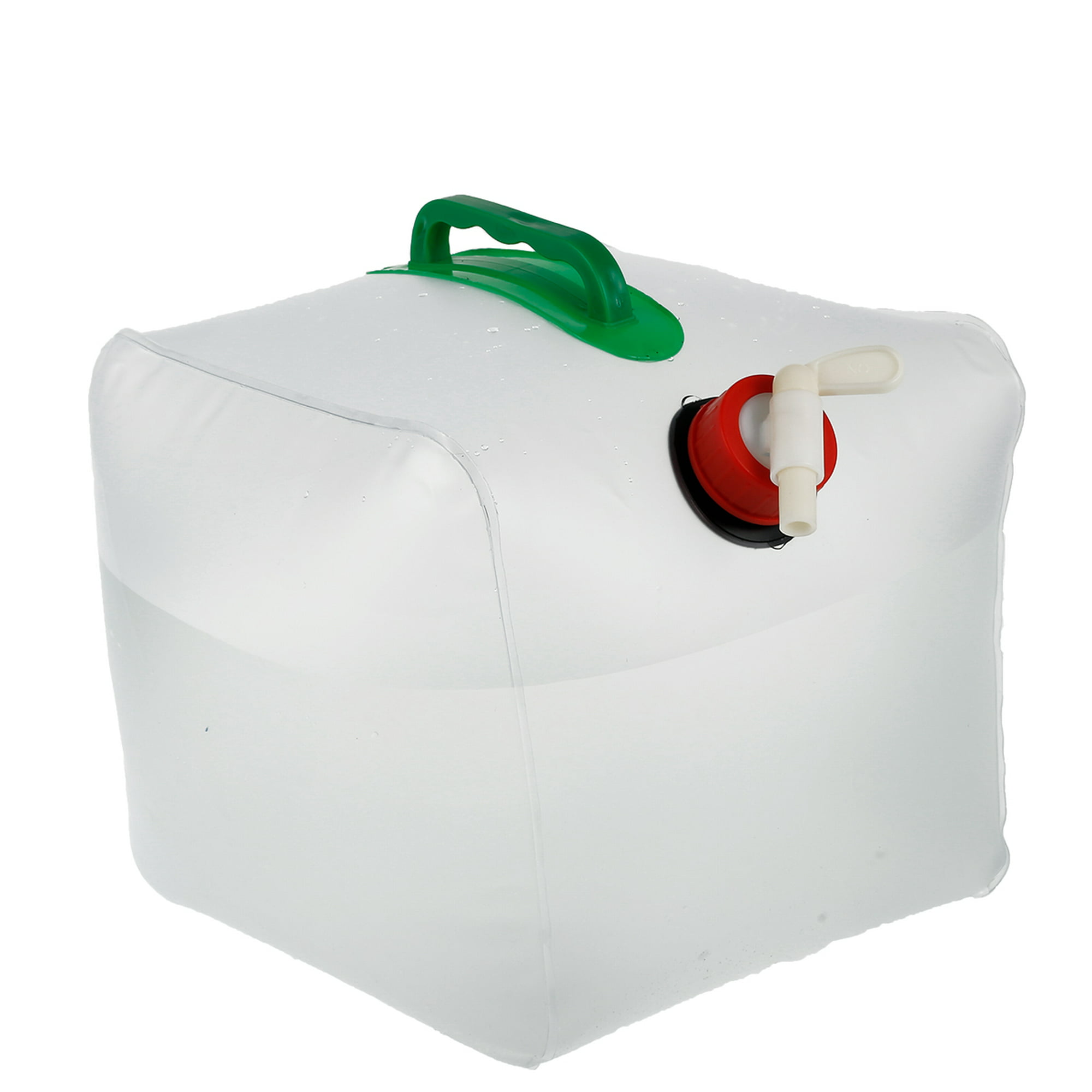 Cubo de plástico blanco con asa y tapa de 3 galones, cubo industrial de  grado alimenticio, para fiestas, lata de pintura vacía para almacenamiento