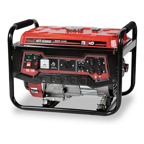 generador a gasolina nitro 2800 watts 65hp 120240v 60hz