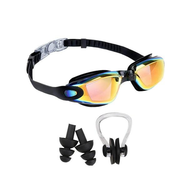 RedCrab Gafas de Natación,Gafas Natación Protección UV Lmpermeable Antivaho Gafas  Natación Mujer y Hombre con Tapones para Clip de Nariz Enchufe de Oído :  : Deportes y aire libre