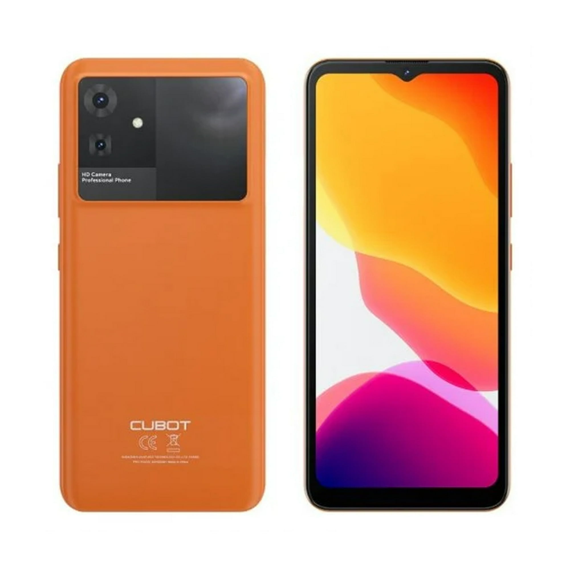 Cubot Note 21 4G/LTE Orange 128GB + 6GB Dual-Sim Factory Unlocked GSM NEW 